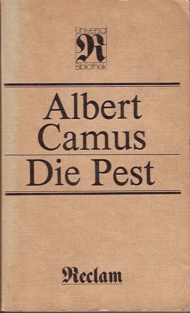 Buchcover: Albert Camus, die Pest
