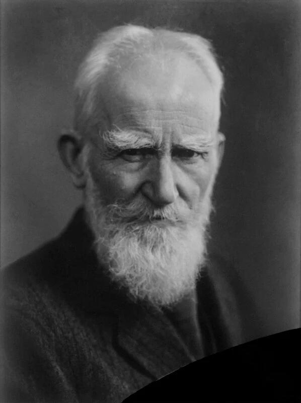 Photo of Gerorge Bernard Shaw