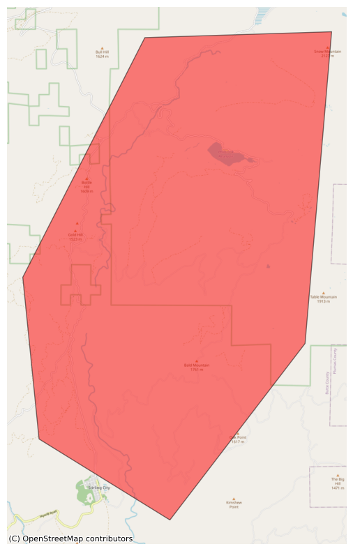 Fire Warning -  - 200450,CA Butte County,