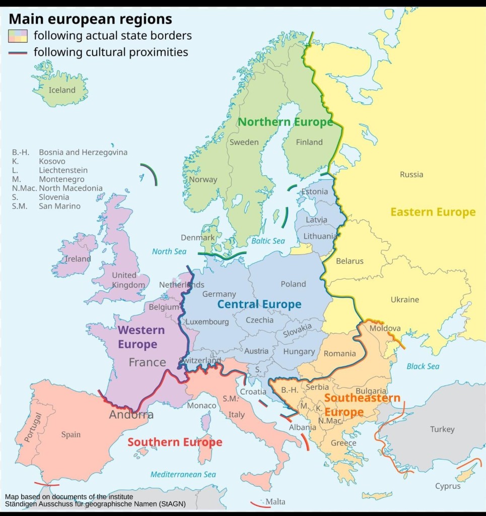 New Western Europe map just droped