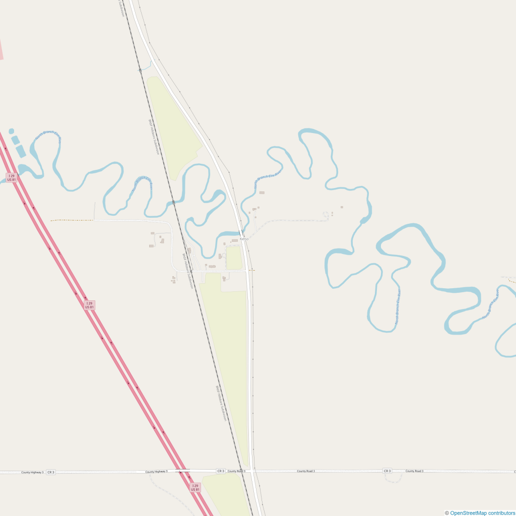 Map image of the town showing the status as of the time of this posting.