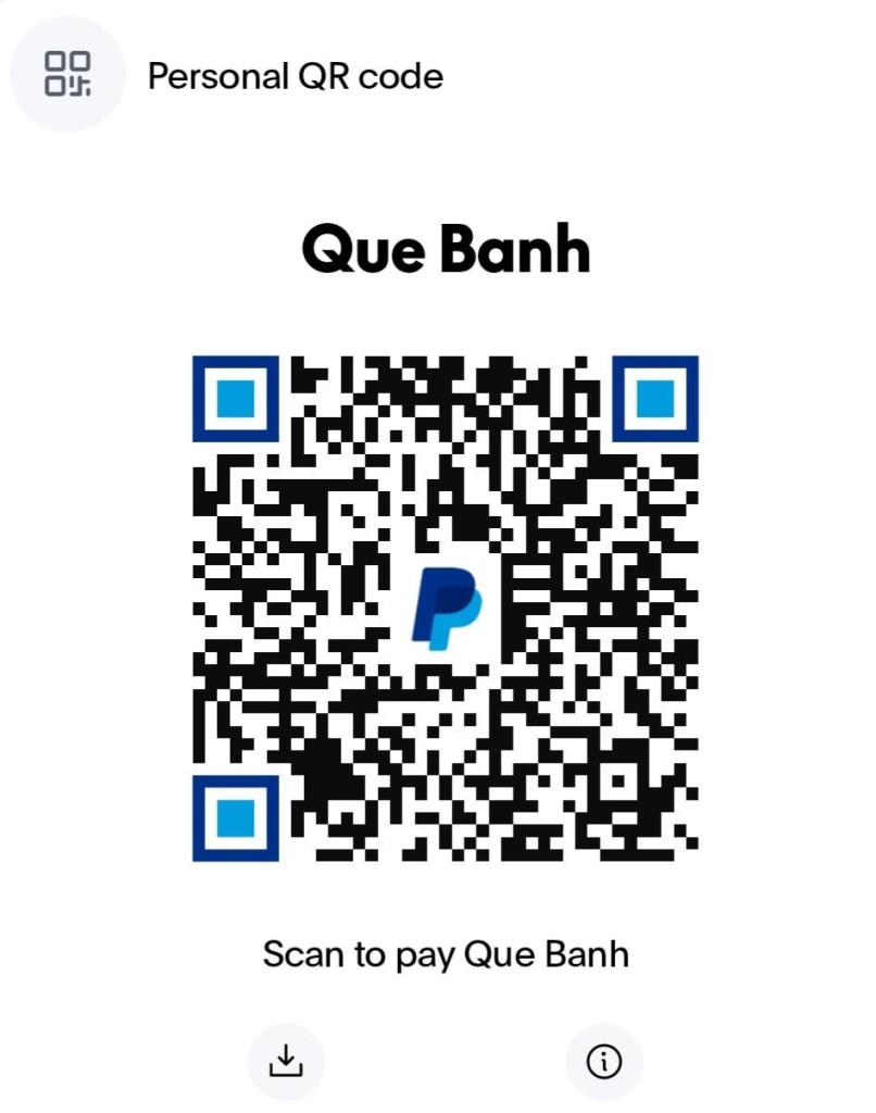 My PayPal QR code