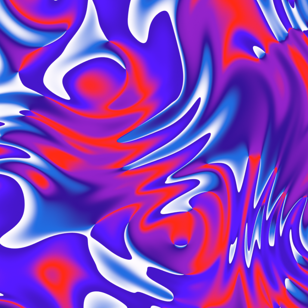 Ripple-like distortion on colorful gradient.