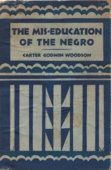 Color photo of First edition of Carter Woodson’s book 