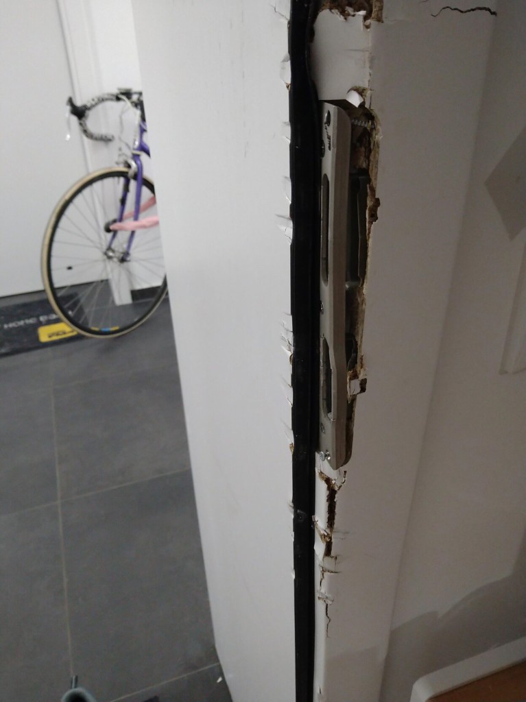 Apartment got broken into