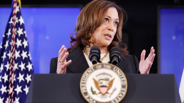 Harris says she 'will not be silent' about humanitarian toll in Gaza