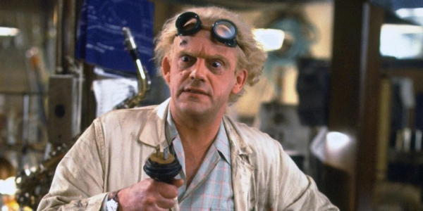 Doc Brown in Back to the Future 