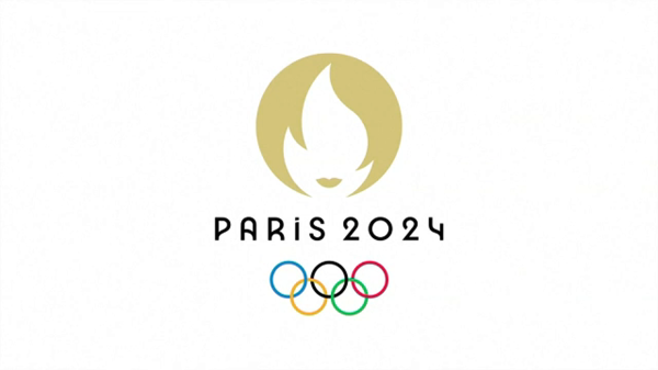 Official Logo of the 2024 Paris, France Olympics