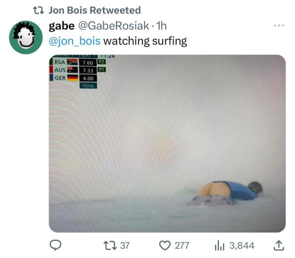 @jon_bois watching surfing