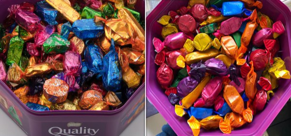 Does anybody else miss the old Quality Street wrappers because of... well... the taste?