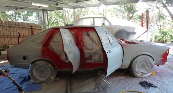 Painting a VW passat