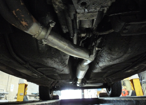 Passat exhaust system