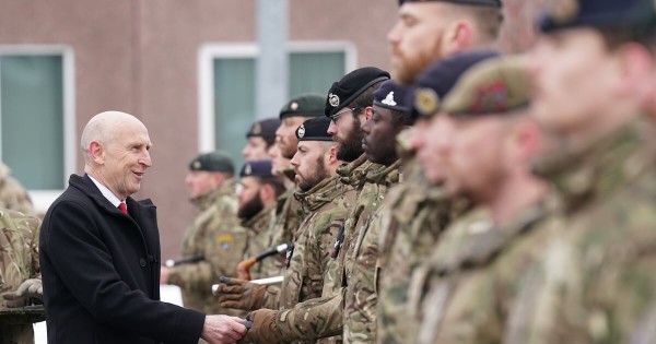 UK’s military presence in Estonia shows ‘unshakeable commitment’ to Nato – The Irish News