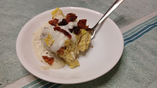 Breakfast biscuits casserole 