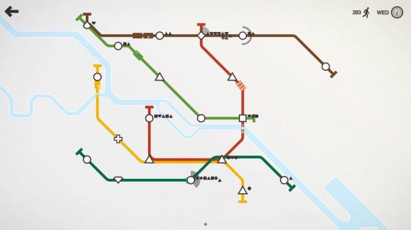 Mini Metro Screenshot